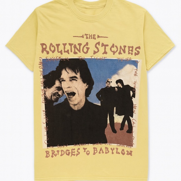 NWOT The Rolling Stones Bridges to Babylon T-Shirt - Picture 1 of 7
